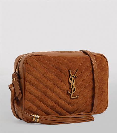 Saint Laurent Lou Suede Camera Bag 